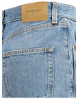 Saint Laurent 90s Light Wash Slim Fit Jeans