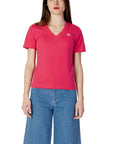Calvin Klein Jeans Logo Pure Cotton V-Neck T-Shirt - Multiple Colors