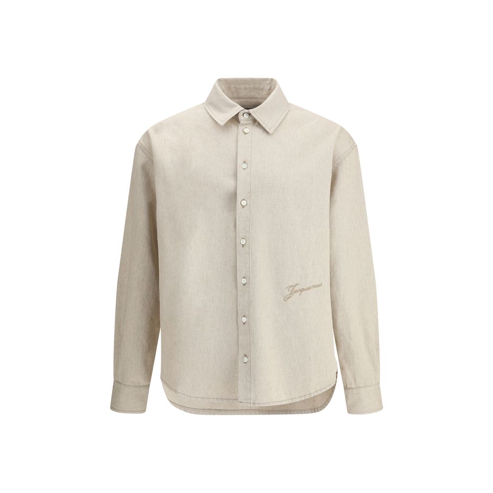 Jacquemus Beige Simon Denim Shirt