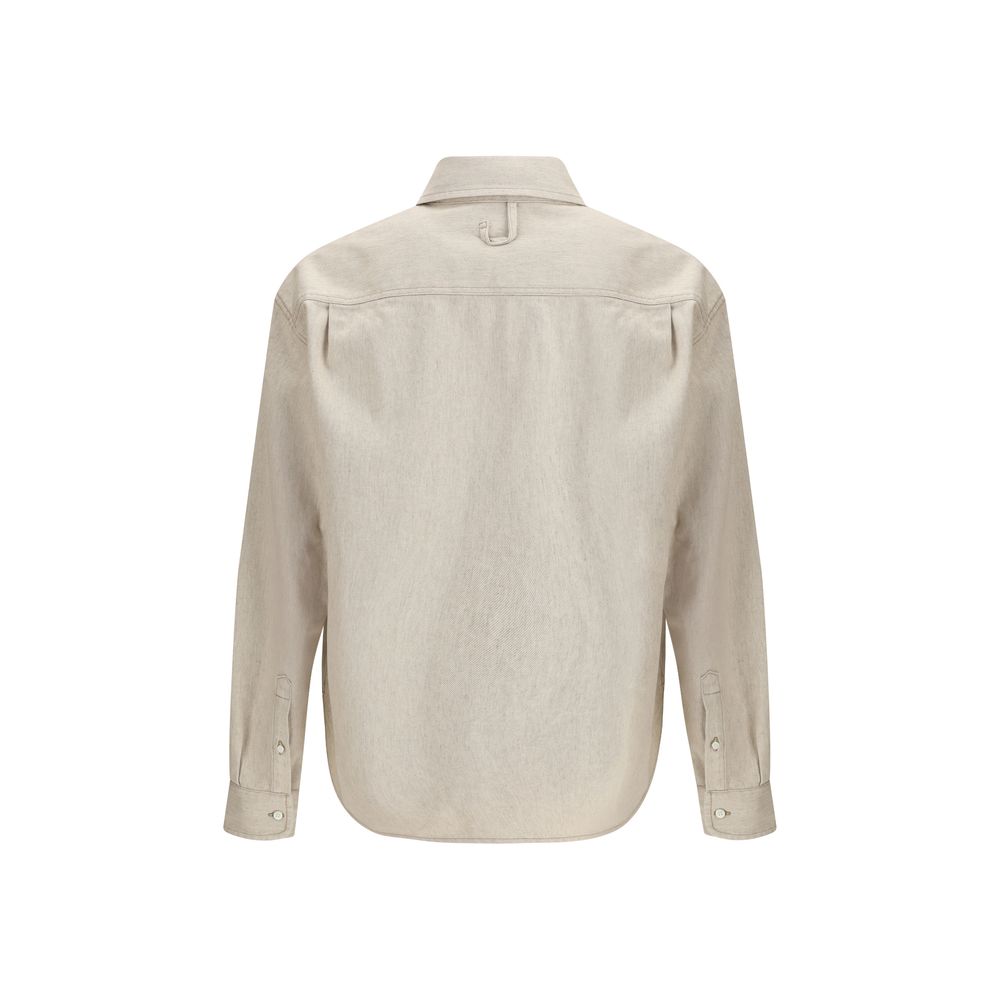 Jacquemus Beige Simon Denim Shirt