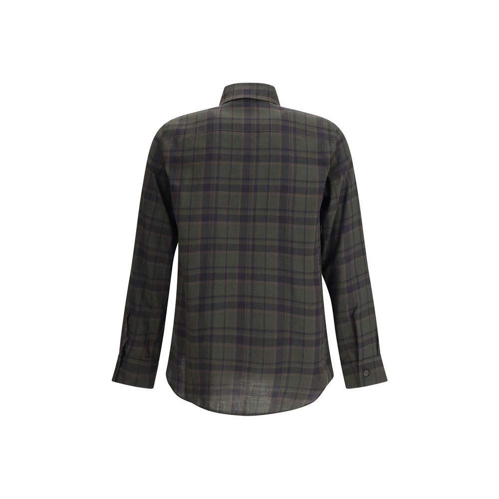 Saint Laurent Checkered Shirt