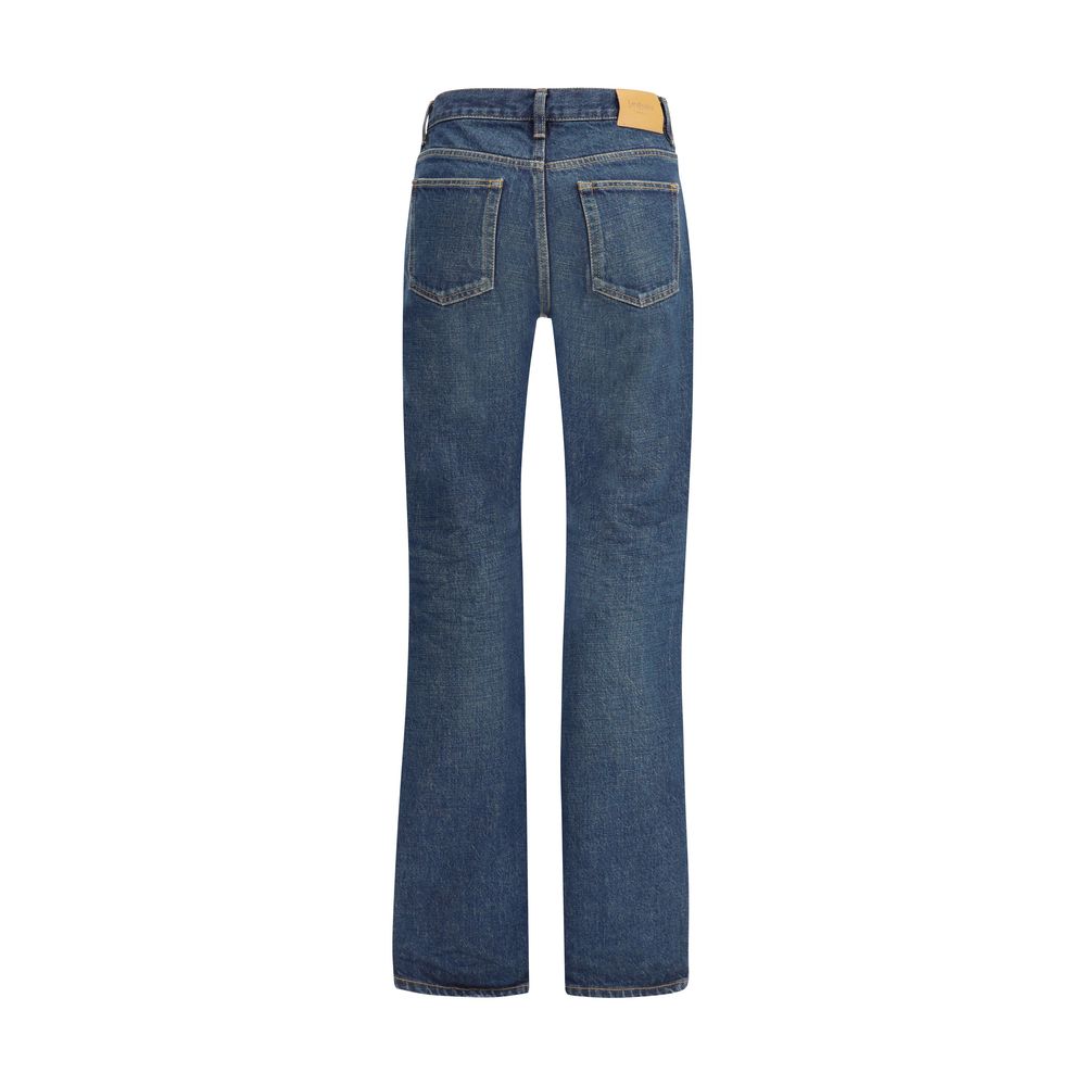 Saint Laurent Nico Straight Leg Jeans