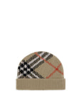 Burberry Checkered Cashmere Beanie