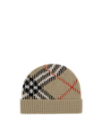 Burberry Checkered Cashmere Beanie