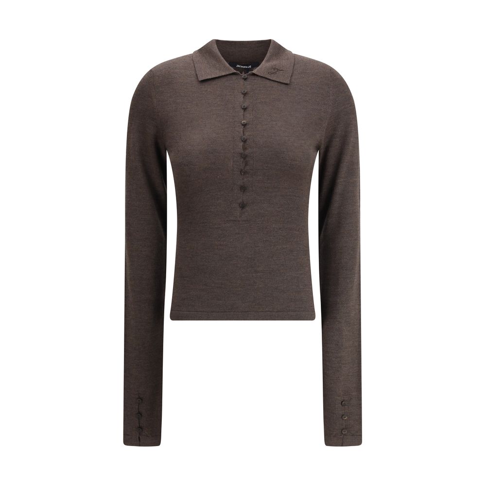 Jacquemus Merino Wool Collar Top