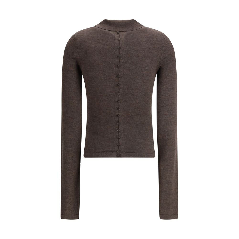 Jacquemus Merino Wool Collar Top