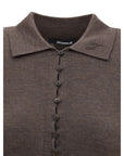 Jacquemus Merino Wool Collar Top
