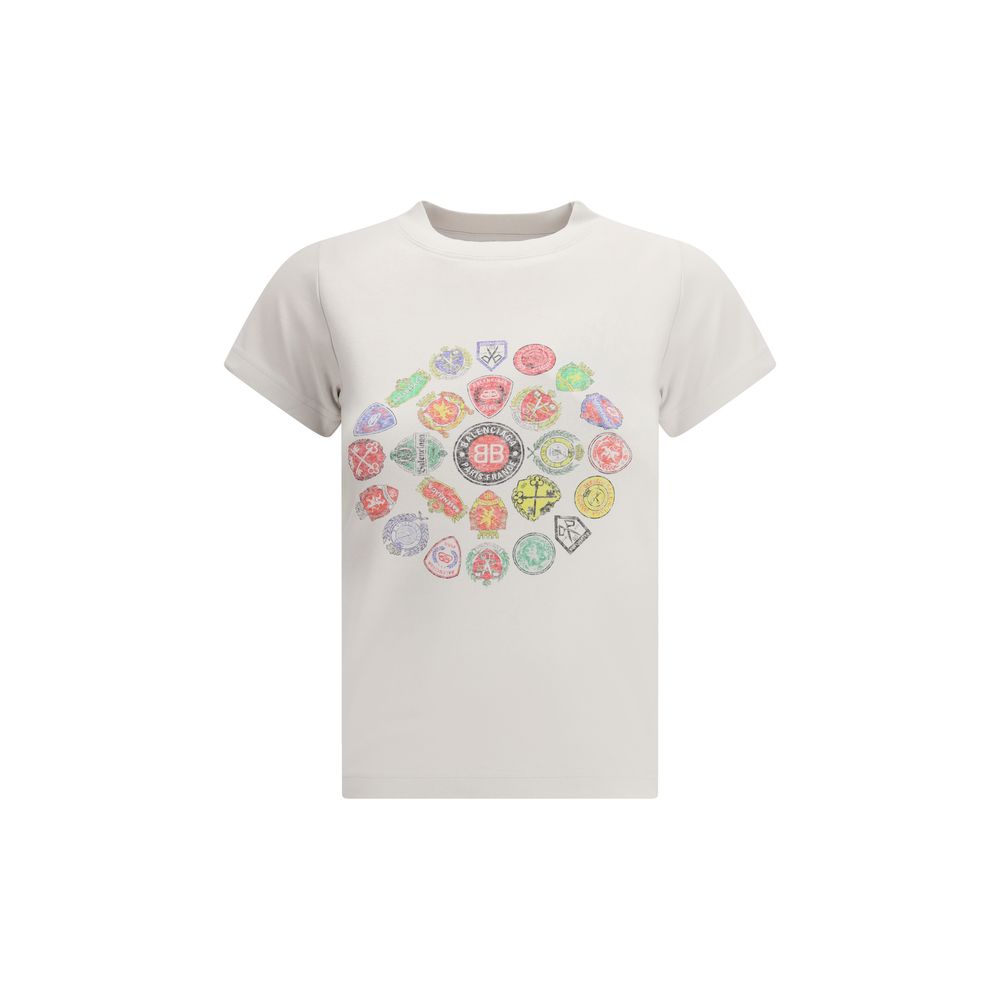 Balenciaga Logo & Graphic T-Shirt