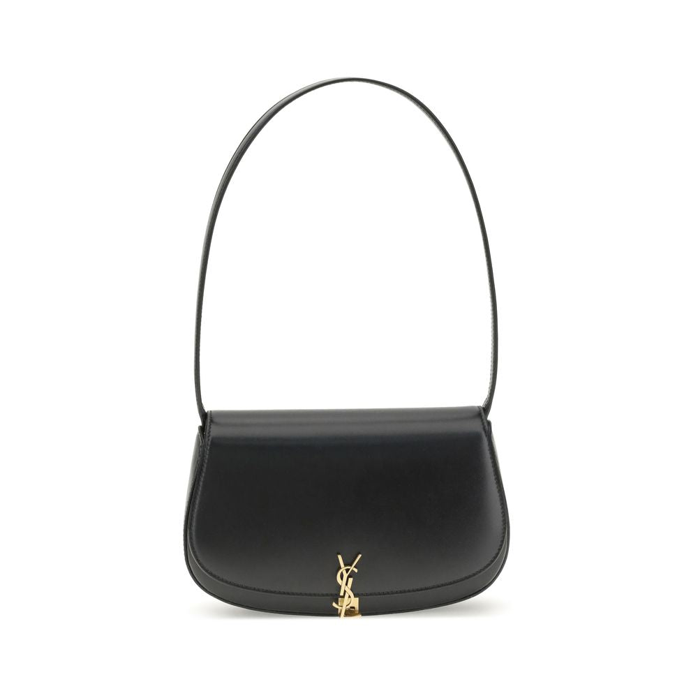 YSL Leather Voltaire Mini Hobo Shoulder Bag