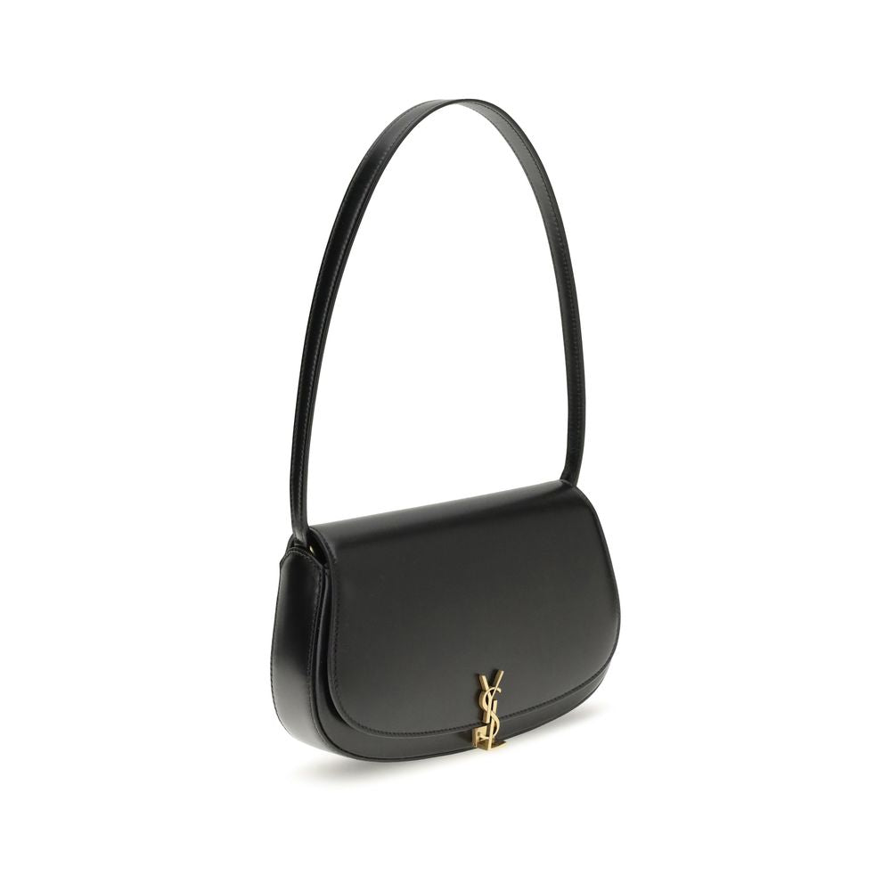 YSL Leather Voltaire Mini Hobo Shoulder Bag