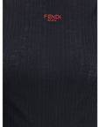 Fendi Sleeveless Wool Knit Top