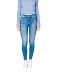 Tommy Hilfiger Jeans Logo Super Skinny Medium Wash Jeans