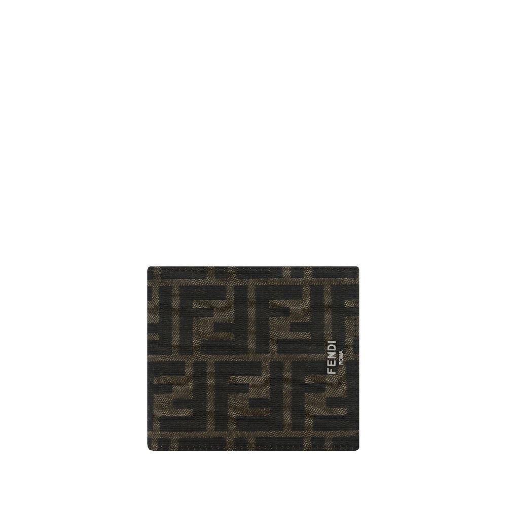 Fendi Logo Monogram Wallet