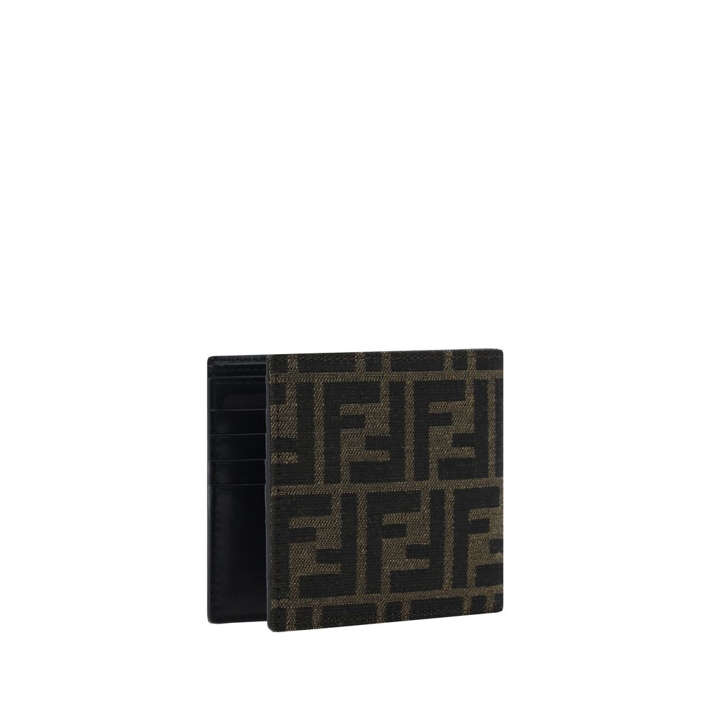 Fendi Logo Monogram Wallet