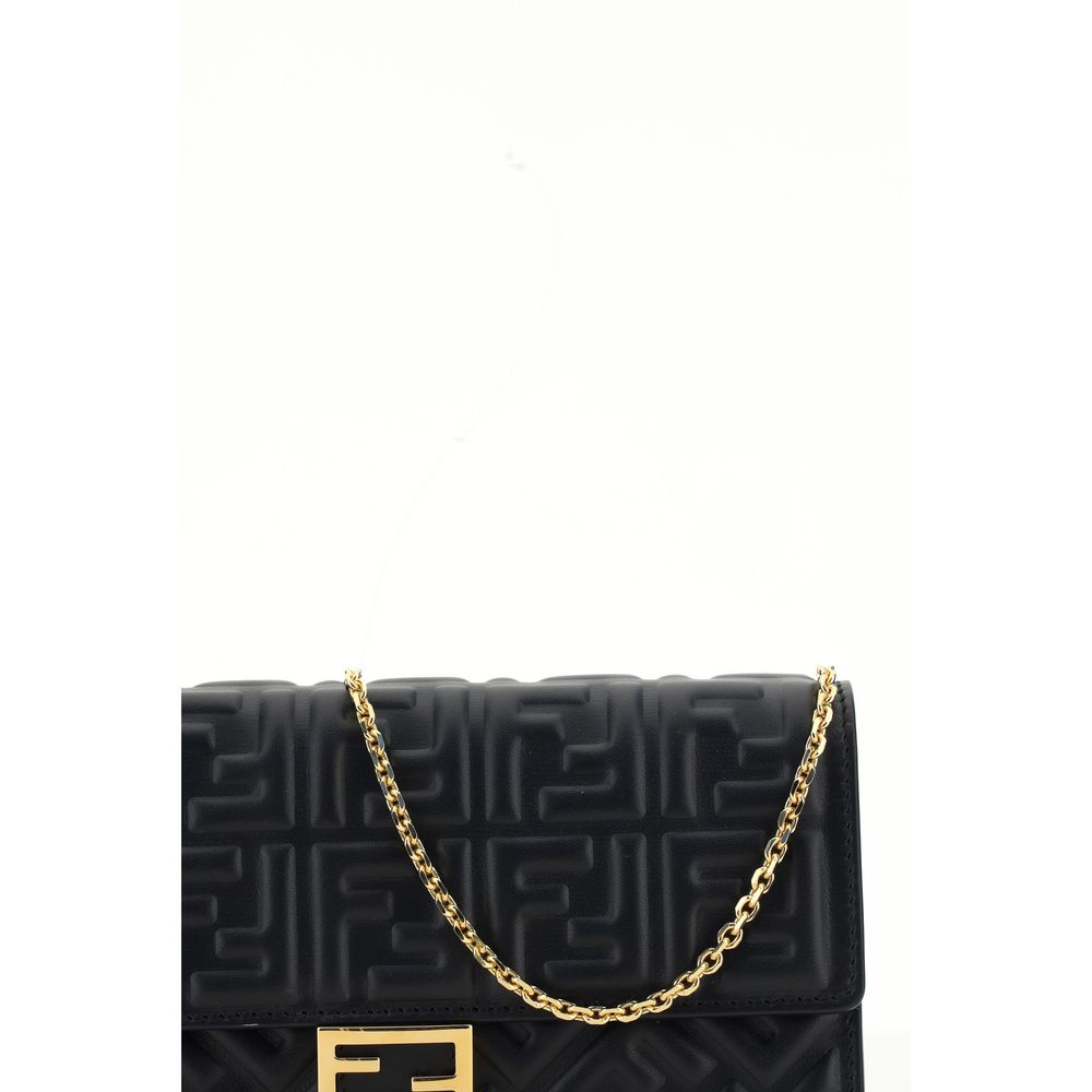 Fendi Wallet With Chain Strap