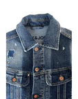 Jack & Jones Blue Cotton Men Jacket
