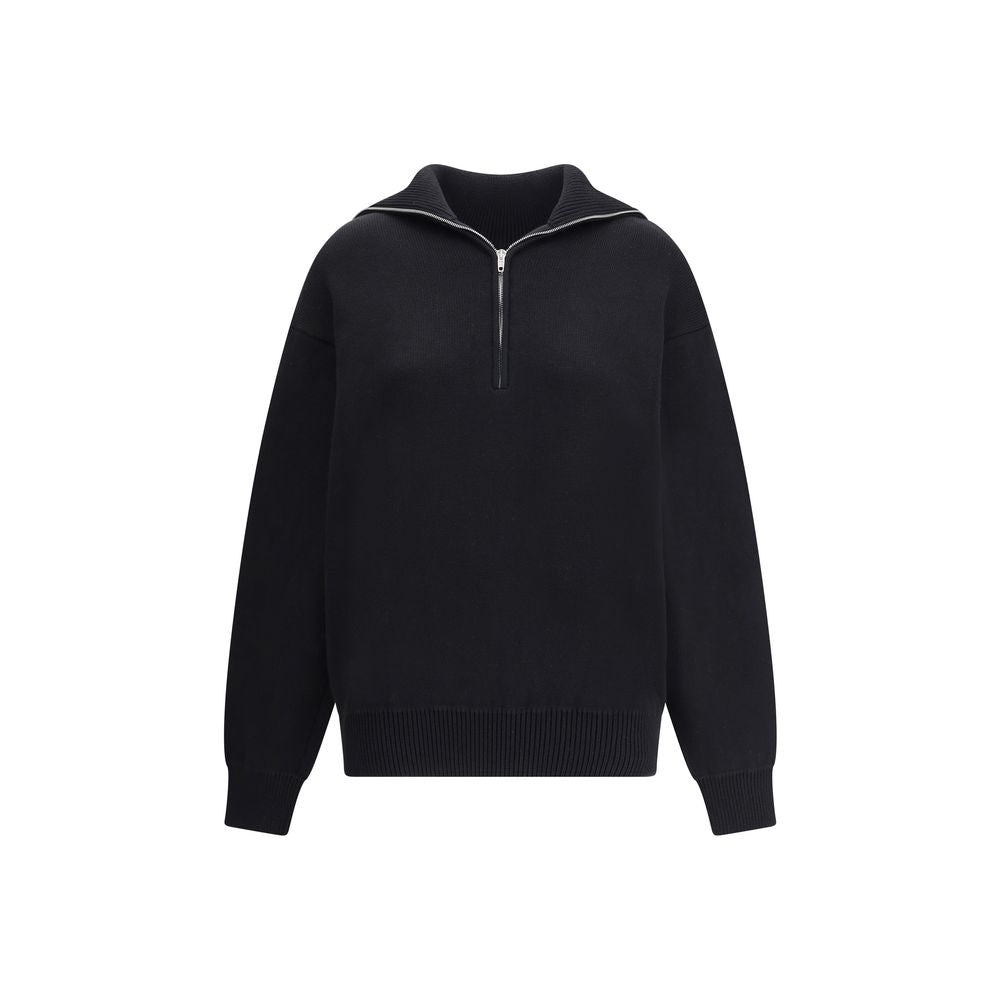 Balenciaga Back To Front Black Sweatshirt