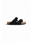 Birkenstock Minimalist Suede Leather Double Strap Sandals