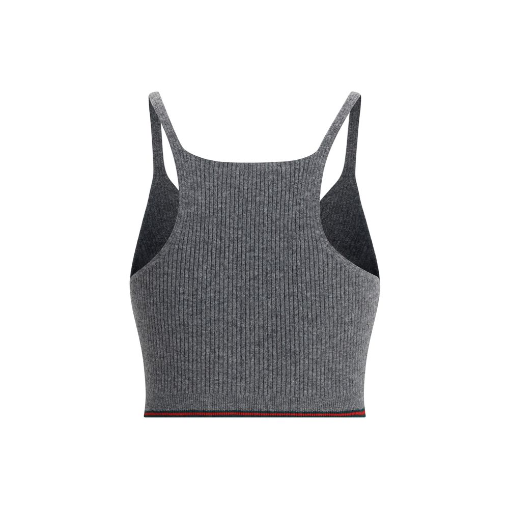 Gucci V-neck ribbed Top