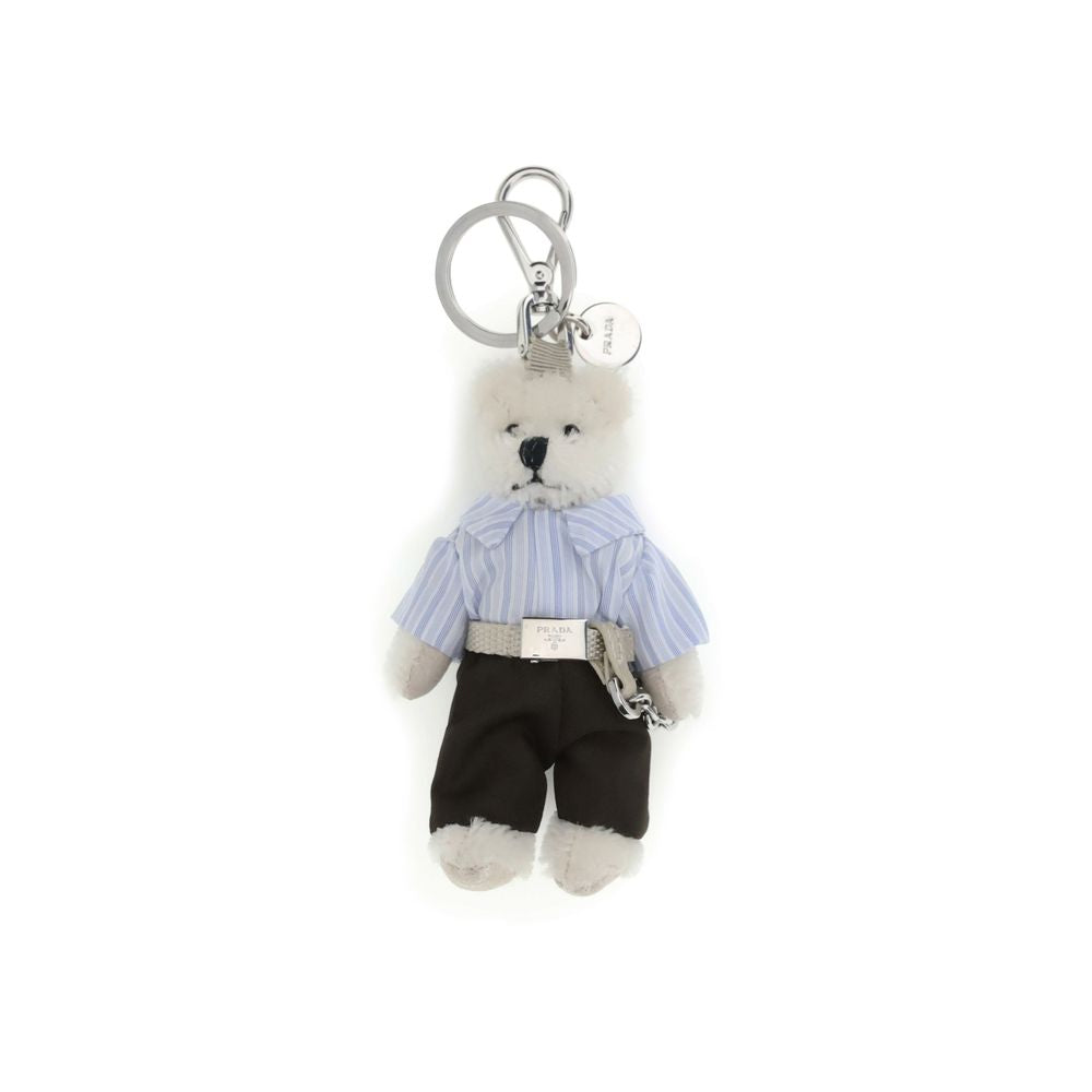 Prada Teddy Keychain Bag Charm