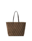Fendi FF Monogram Canvas Tote Bag