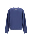 Balenciaga Crewneck Wool-Blend Sweatshirt