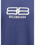 Balenciaga Crewneck Wool-Blend Sweatshirt