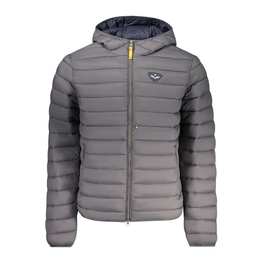 Armata Di Mare Hooded Puffer Jacket - Gray/Grey - Made In Italy