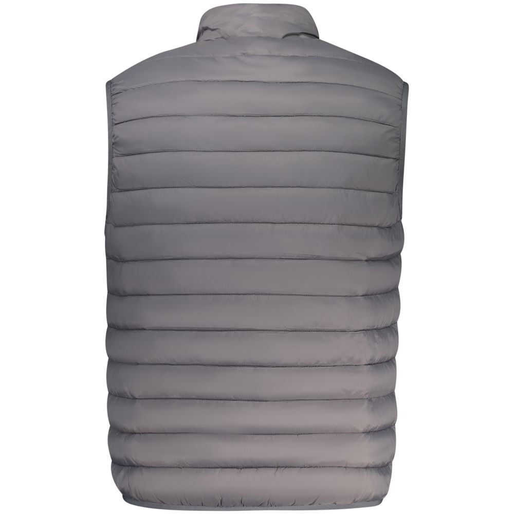 Armata Di Mare Gilet Sleeveless Jacket - Light Gray/Grey - Made In Italy