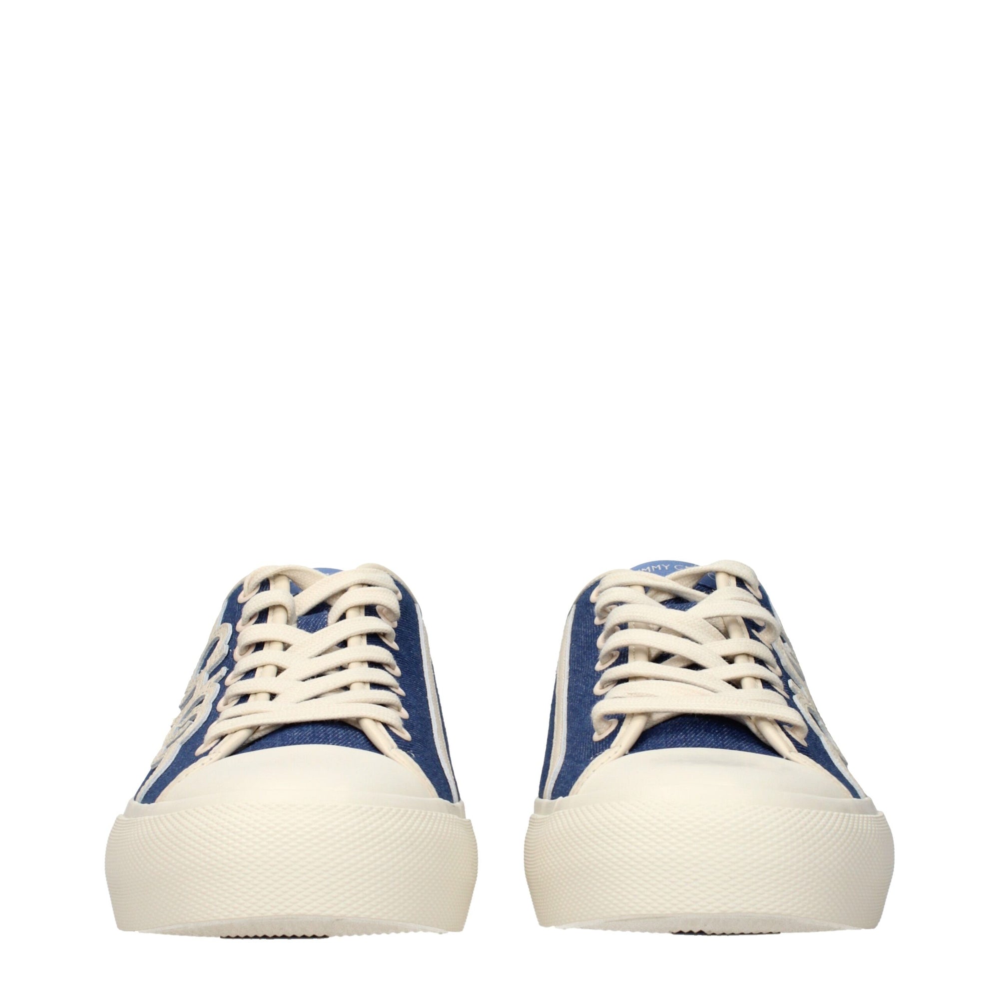 Jimmy Choo Fenix Blue Low Top Sneakers