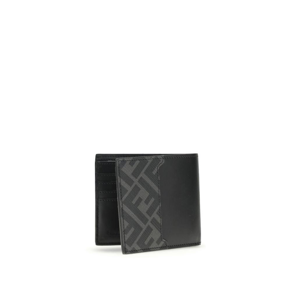 Fendi Monogram Leather Wallet