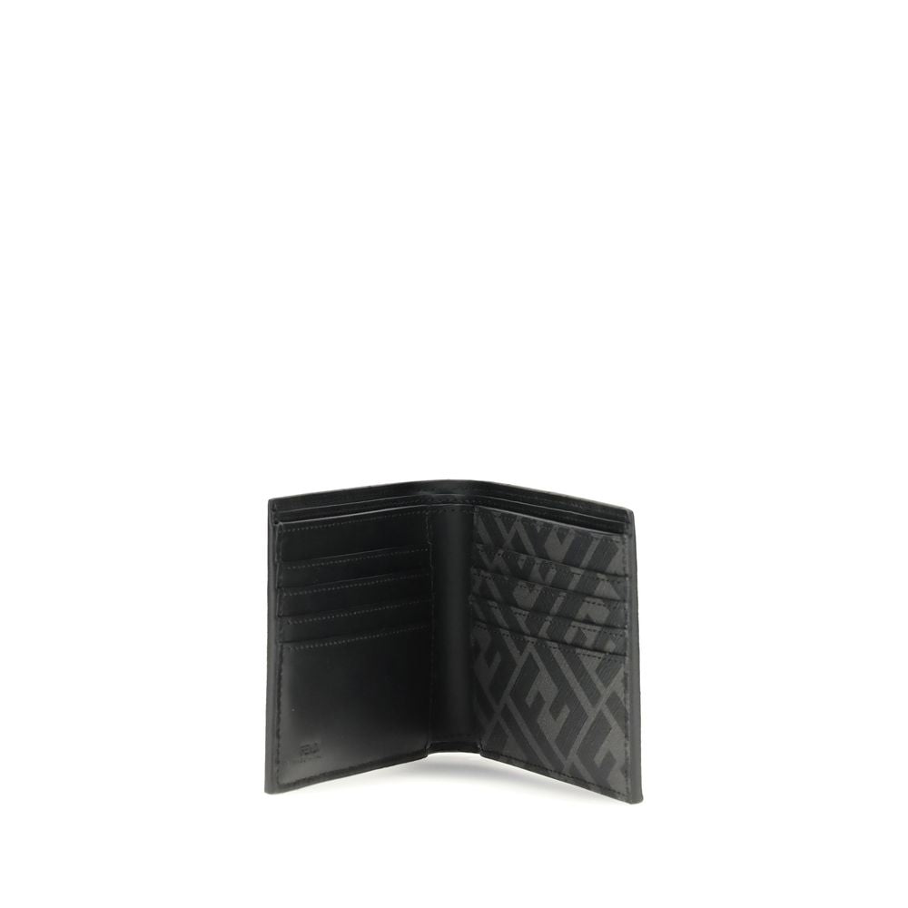 Fendi Monogram Leather Wallet
