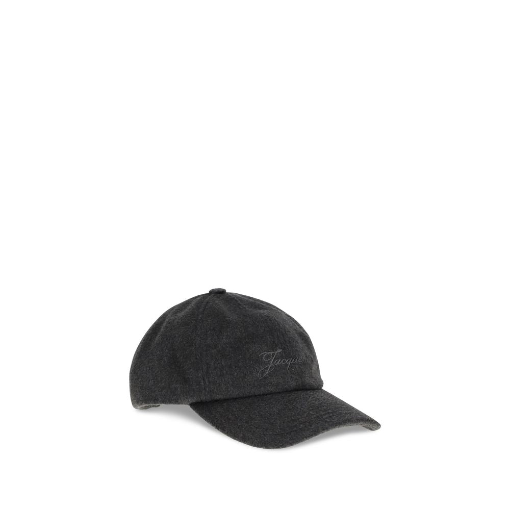 Jacquemus Cachemiro Smokey Gray Baseball Cap