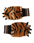 Dolce & Gabbana Tiger Paw Mitten Gloves
