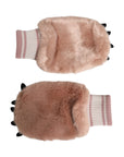 Dolce & Gabbana Paw Mitten Gloves - Pink