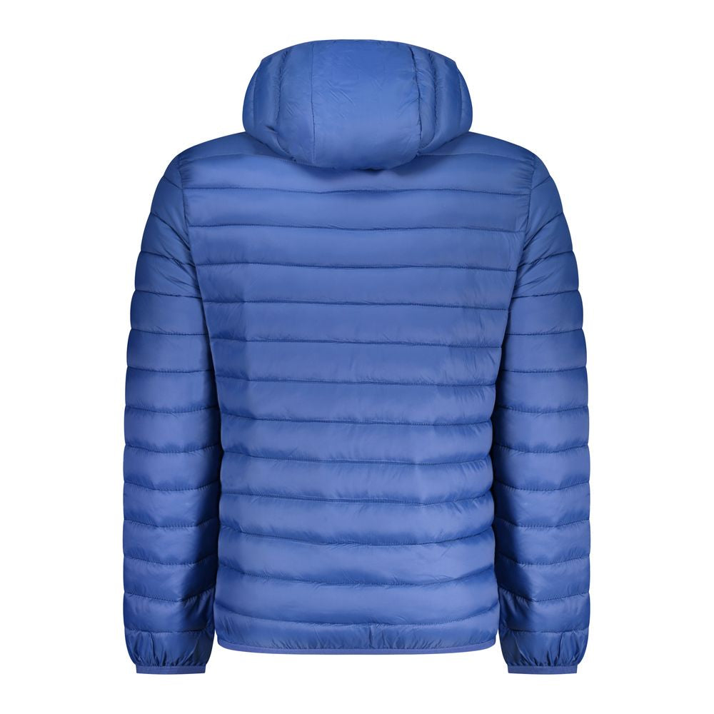 Armata Di Mare Hooded Puffer Jacket - Mid Blue - Made In Italy