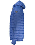 Armata Di Mare Hooded Puffer Jacket - Mid Blue - Made In Italy