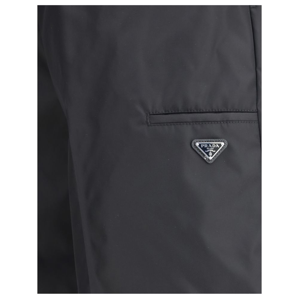 Prada Re-Nylon ECONYL® Bermuda Long Shorts