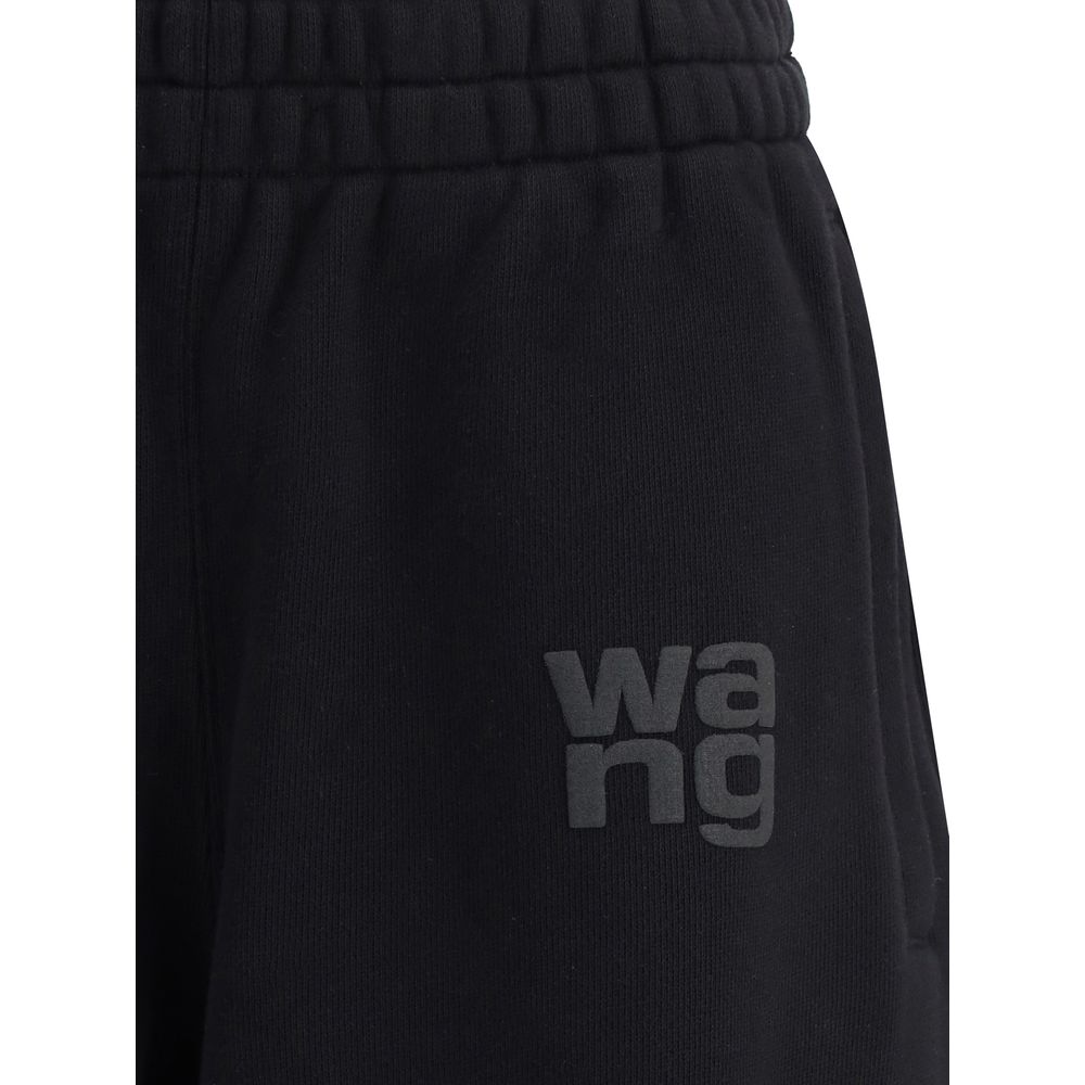Alexander Wang Black Cotton Jogger-Sweatpants