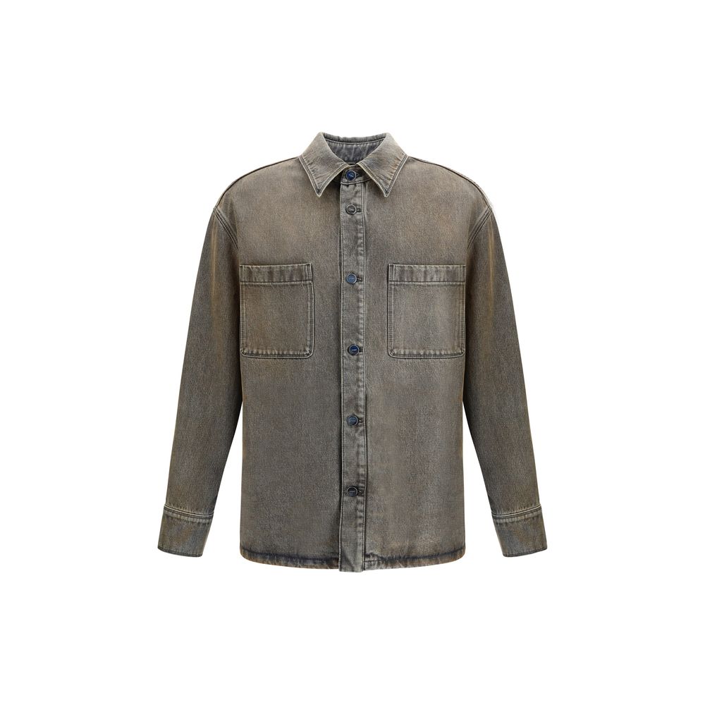 Fendi Vintage Wash Denim Shirt