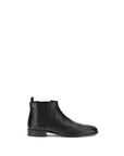 Prada Leather Black Chelsea Ankle Boots