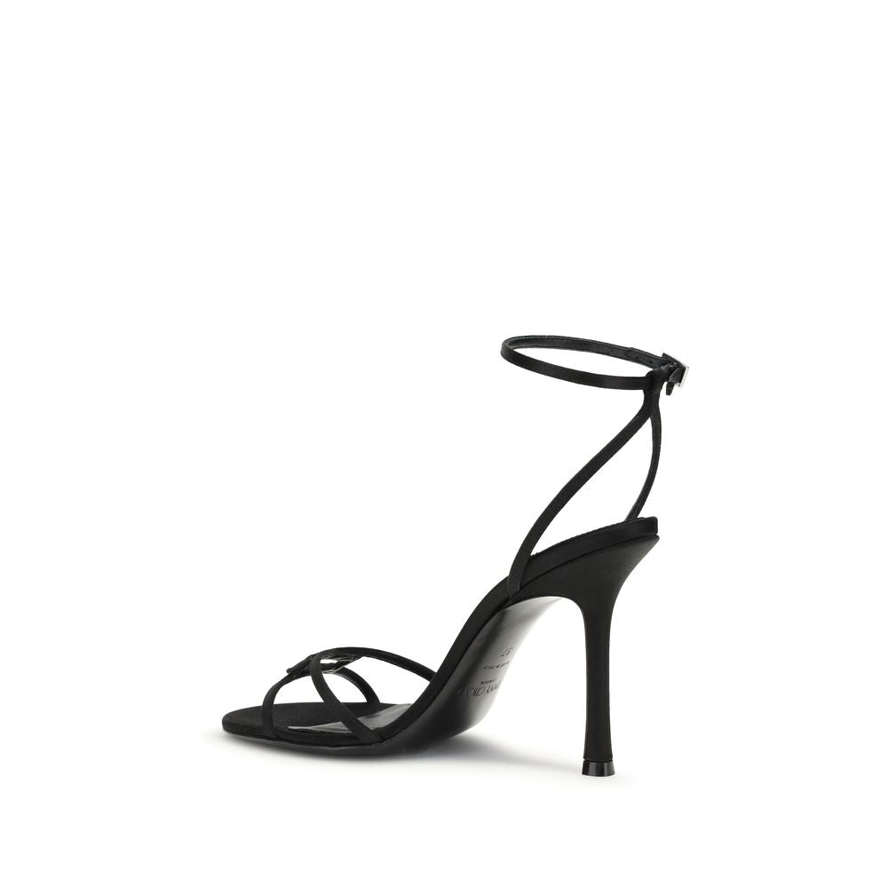 Jimmy Choo Leo 100 Leather Heeled Sandals