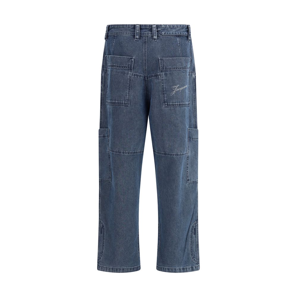 Jacquemus Carré de-Nîmes Cargo Jeans