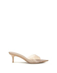 Gianvito Rossi Elle Heel Mule Sandals - Beige