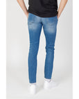 Antony Morato Logo Light Wash Super Skinny Jeans