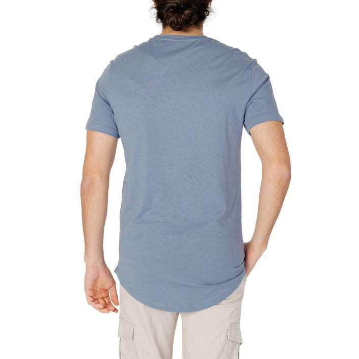 Only &amp; Sons Logo 100% Cotton T-Shirt - light blue