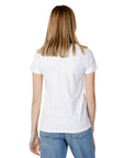 Levi`s Logo V-Neckline Pure Cotton T-Shirt