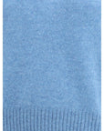 Marni Open Back Cashmere Sweater - Cerulean Blue