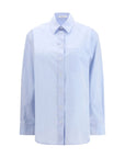 The Row Metis Longline Shirt - Blue