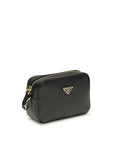 Prada Black Leather Mini Shoulder Bag